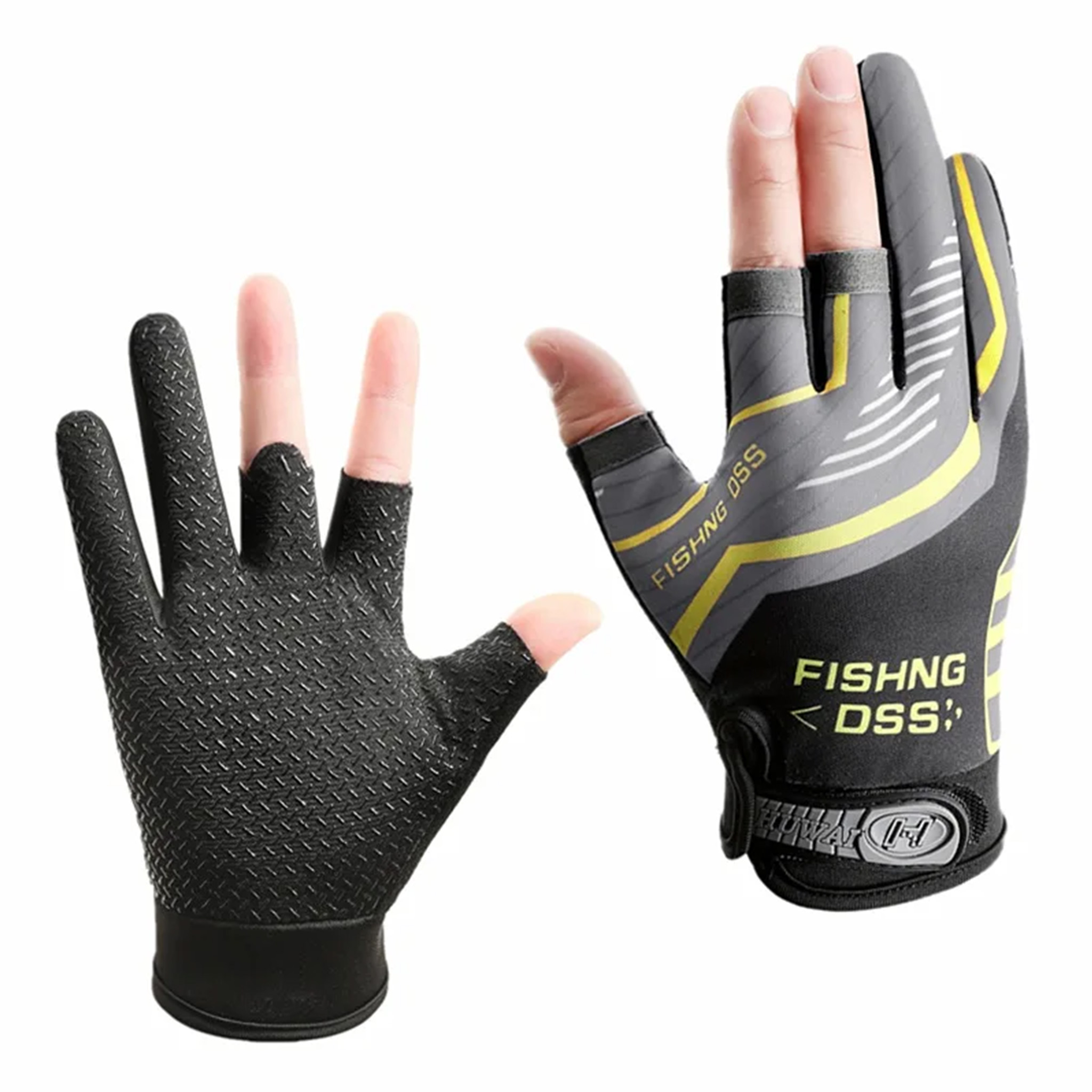 Fishing Gloves - 1 paar Luya vishandschoenen zonnebrandcrème winddicht