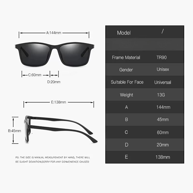 Klassieke herenzonnebril, modi - Fishing Sunglasses Polarized recensie en prijs