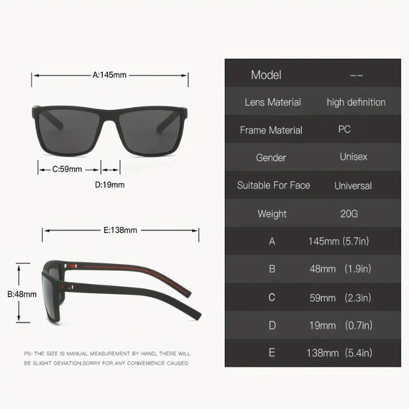1/2PCS Zonnebril Heren Dames R - Fishing Sunglasses Polarized recensie en prijs